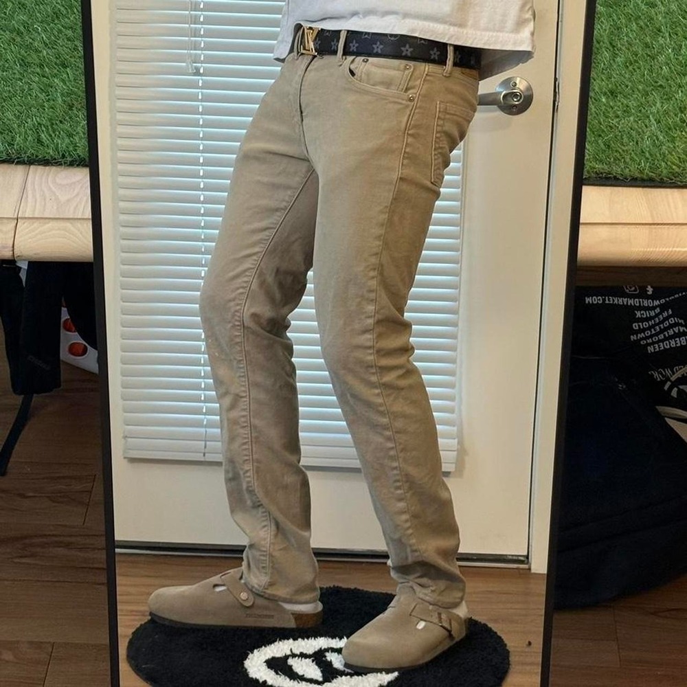 Y2K levi's 511 Slim Fit Tan Jeans 30x32